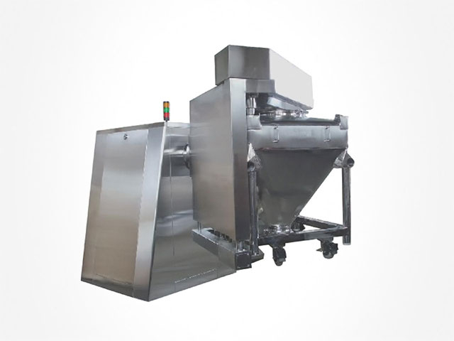 HDD Single arm automatic lift ing hopper mixer